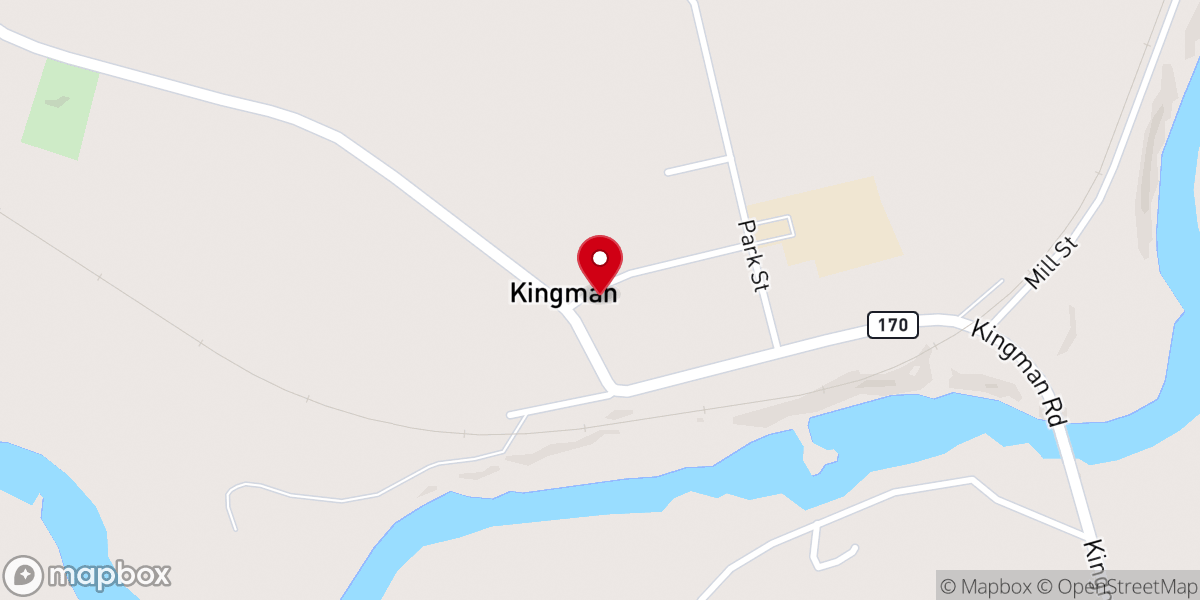 Map showing location of St. James Catholic Church