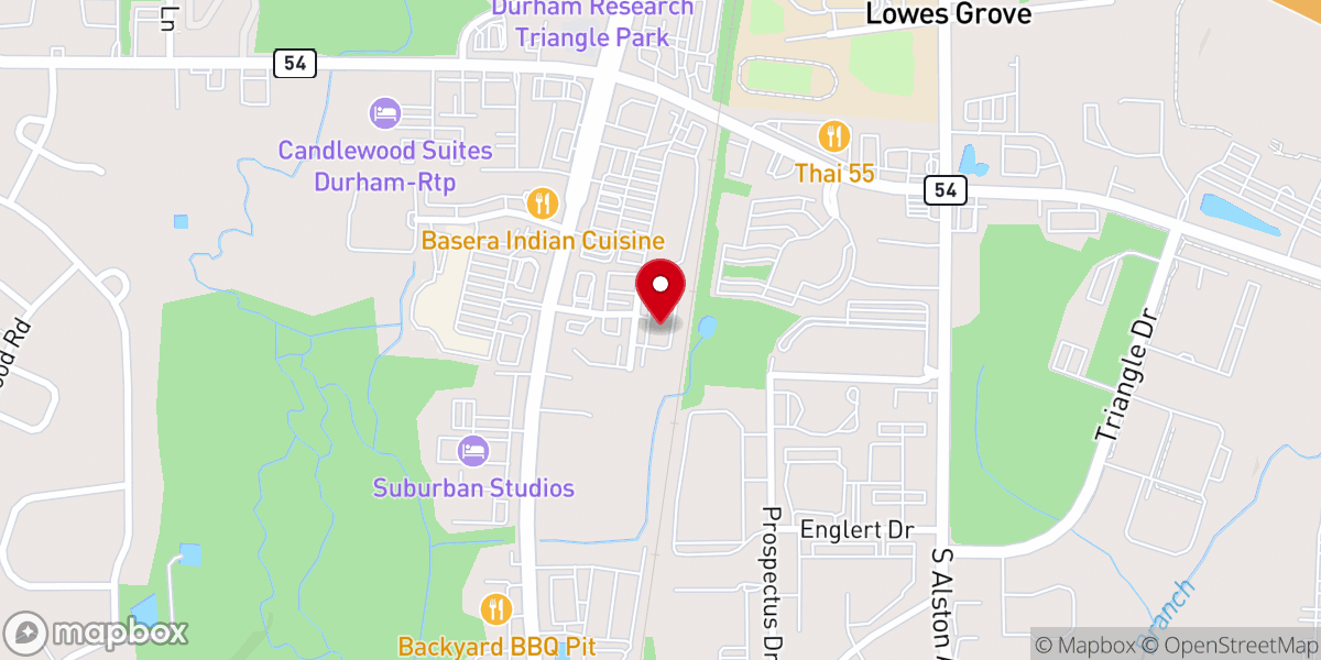 Map showing location of United For Christ Church