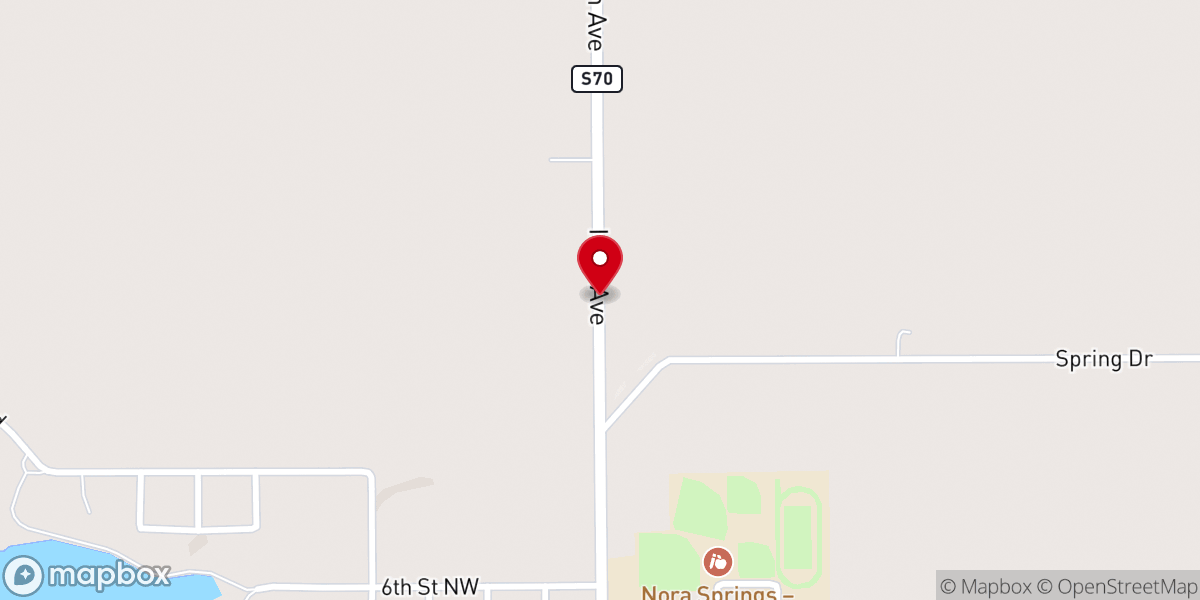 Map showing location of Adventist Laymens Foundation of Iowa Inc