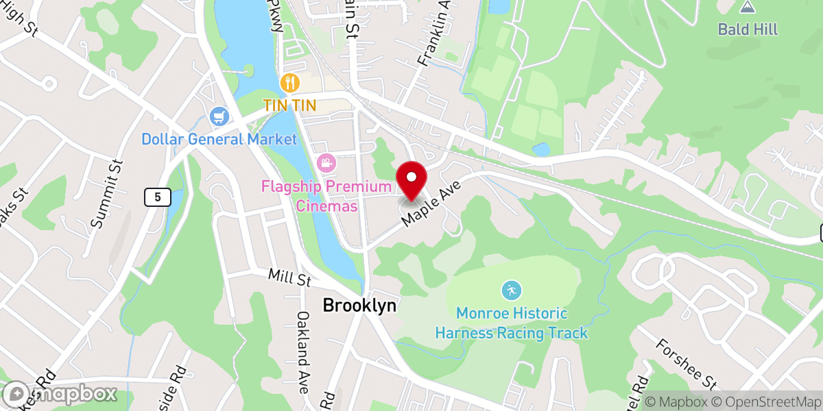 Map showing location of Bethel apostolic