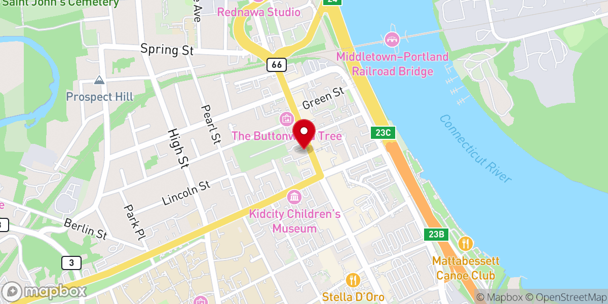 Map showing location of The Salvation Army of Middletown