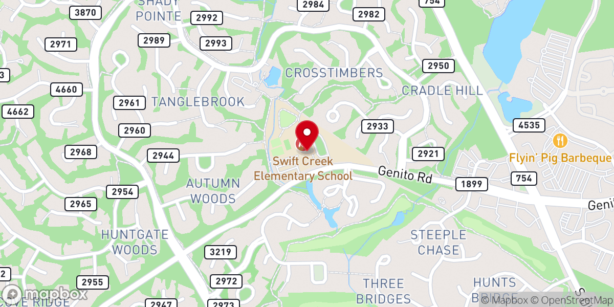 Map showing location of Covenant Church