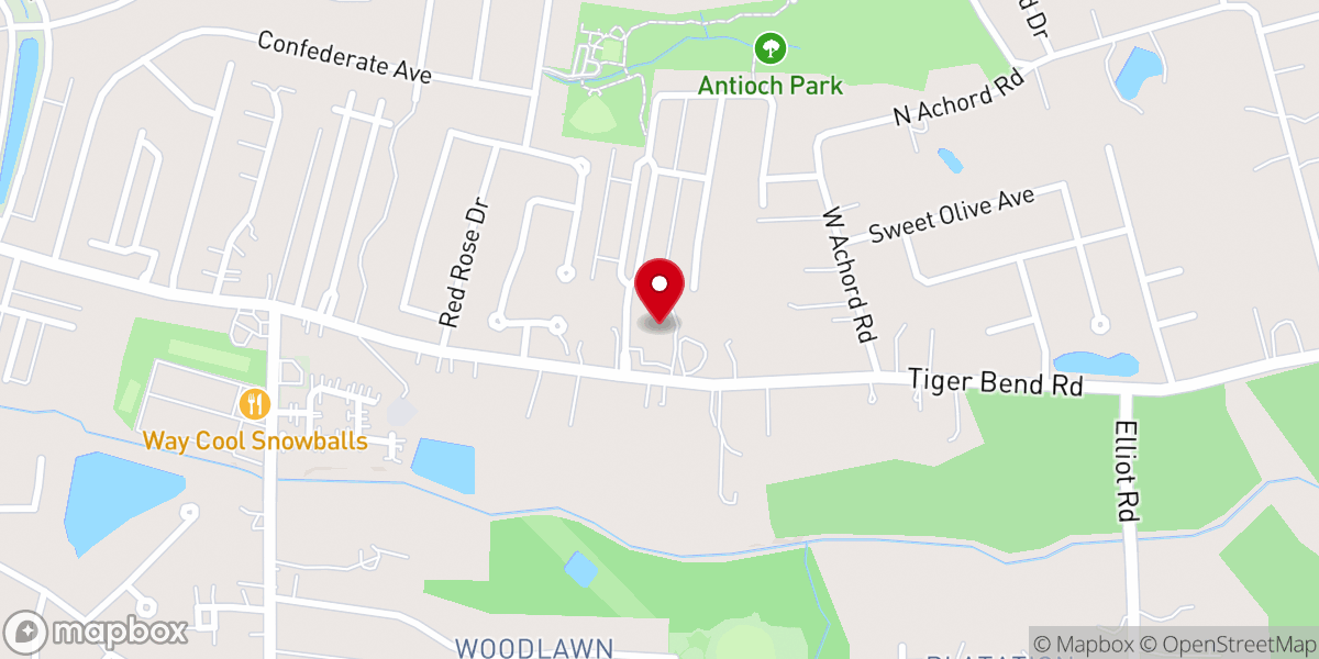 Map showing location of Cedar House Church