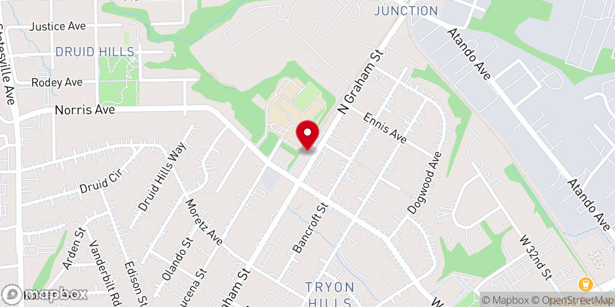 Map showing location of Kingdom Living Community Church