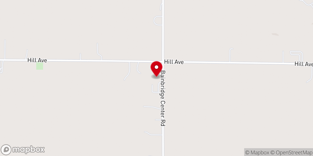 Map showing location of St Paul's United Church of Christ
