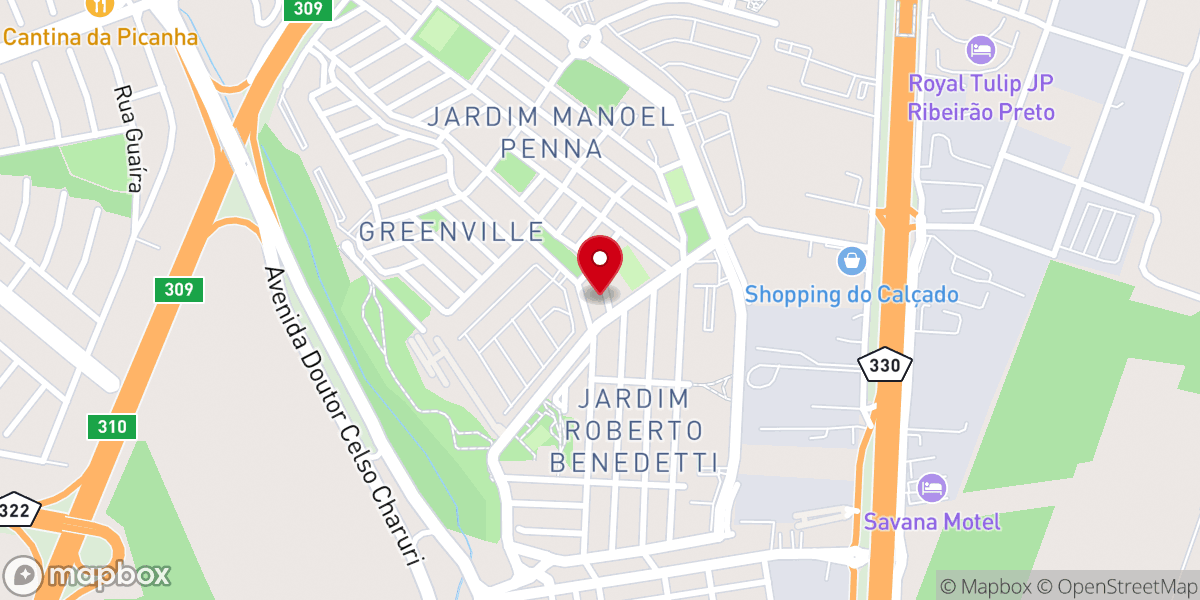 Map showing location of Paróquia São Miguel Arcanjo