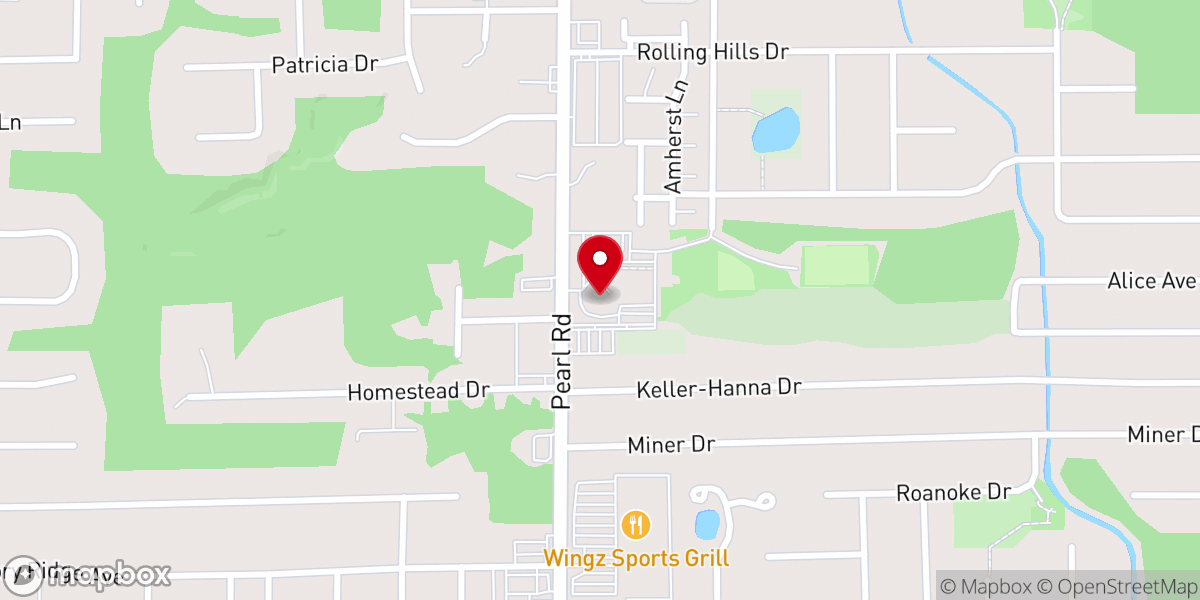 Map showing location of St. Ambrose Catholic Church
