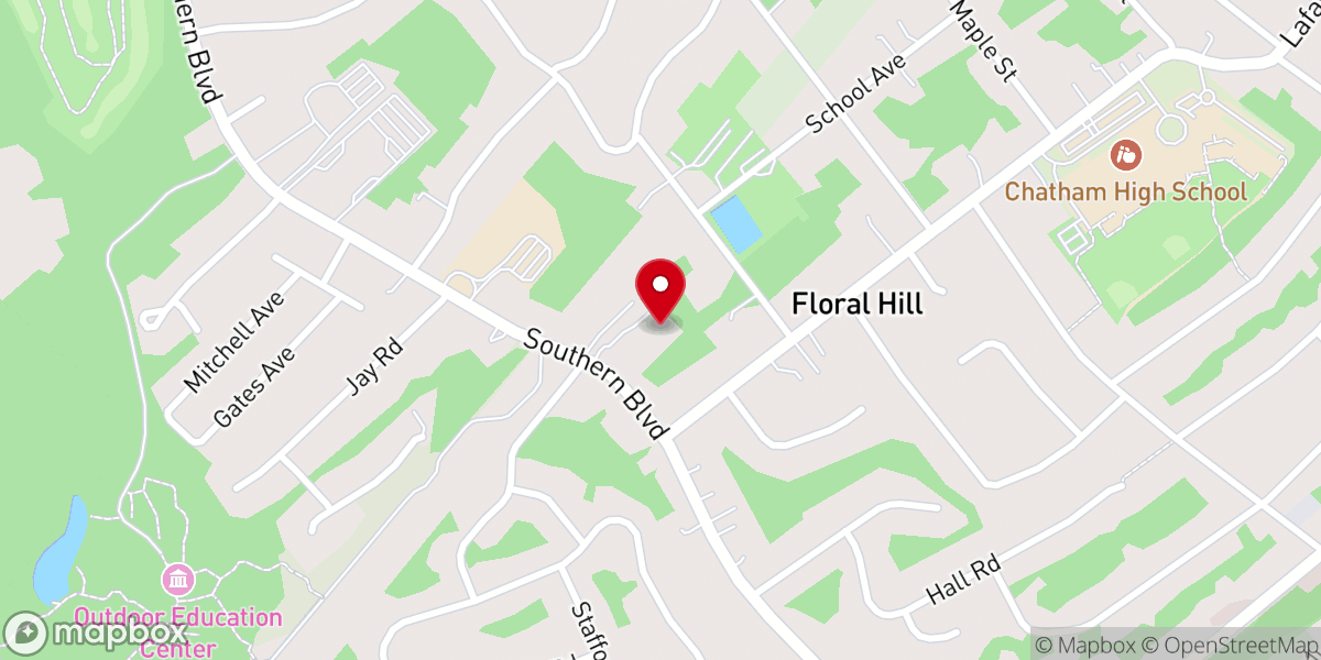 Map showing location of Chatham-Summit Weekly Meeting