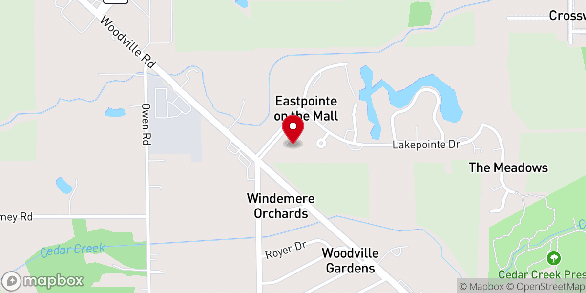 Map showing location of Northwood Seventh-day Adventist