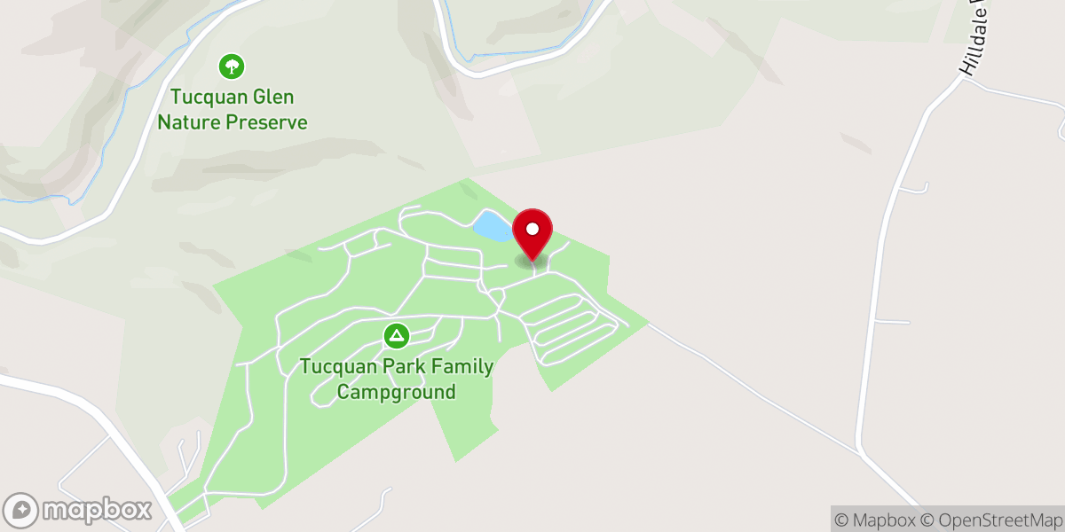 Map showing location of Tucquan Park Family Campground
