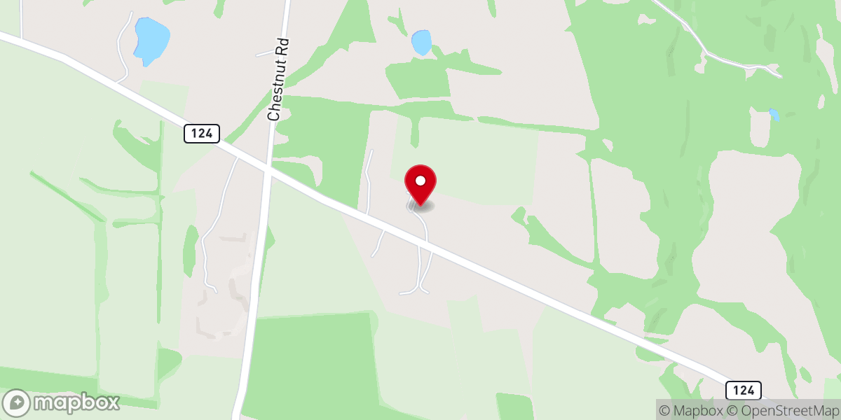 Map showing location of Marshall Church of Christ