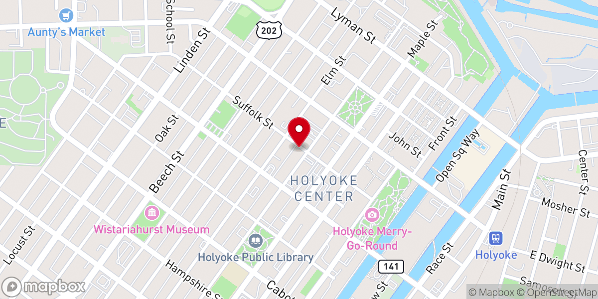 Map showing location of Holyoke CTC