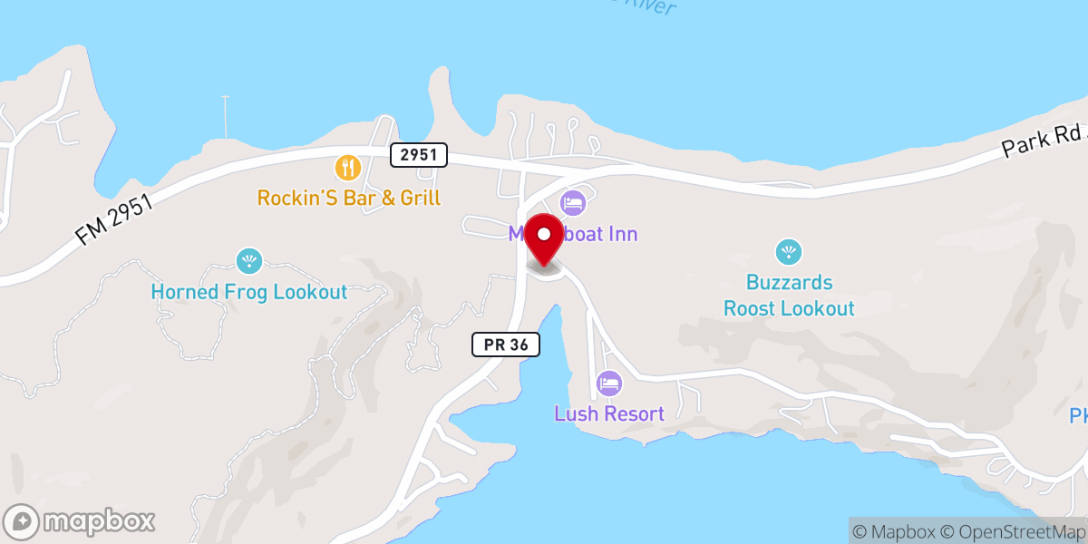 Map showing location of St Peter'S-By-The-Lake