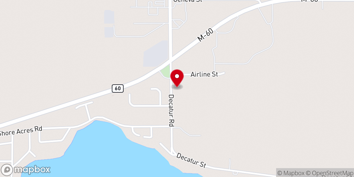 Map showing location of Lord's House
