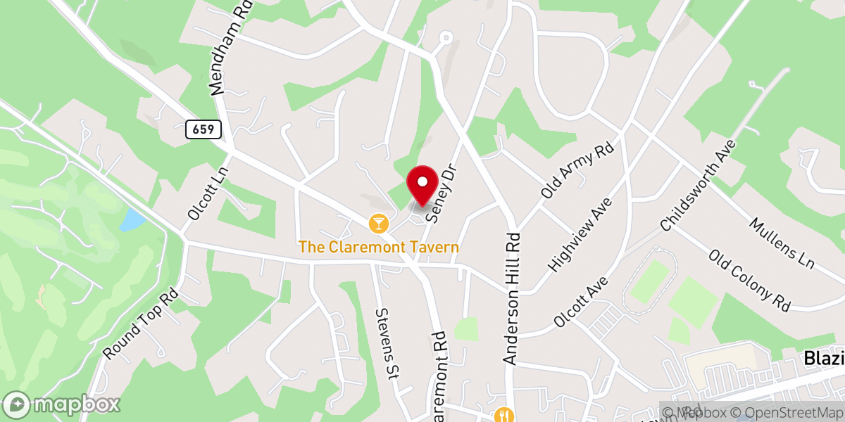 Map showing location of Our Lady of Perpetual Help Roman Catholic Church