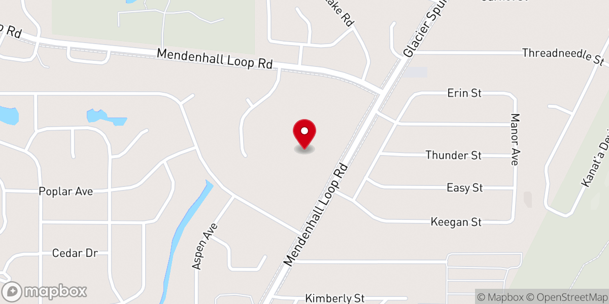 Map showing location of St. Brendan's Episcopal Church