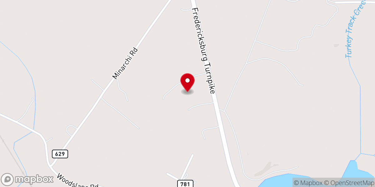 Map showing location of Ambassador Baptist Church
