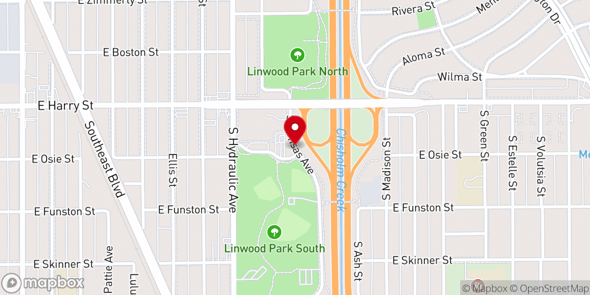 Map showing location of Lutherans for Life of Kansas Inc