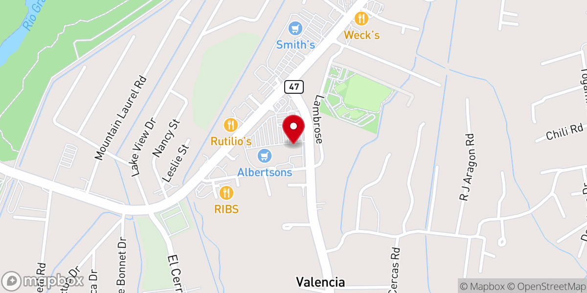 Map showing location of The Branch Bistro & Bookstore
