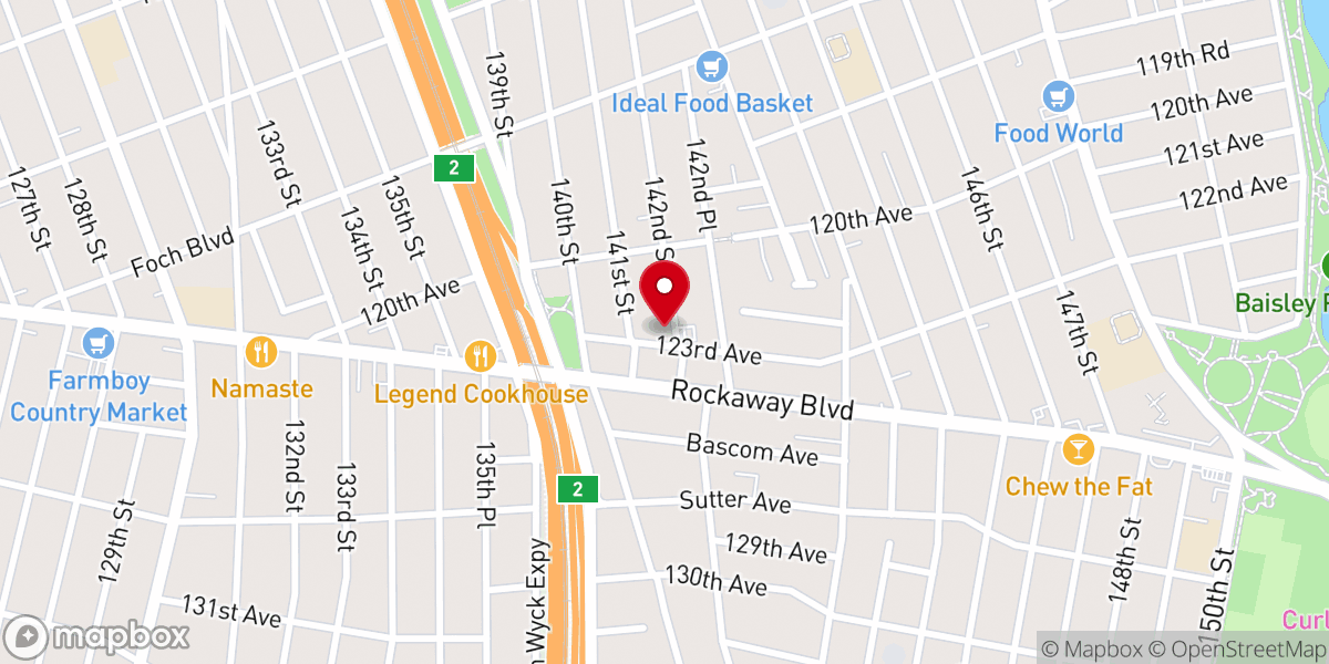 Map showing location of St. Clement Pope Roman Catholic Church