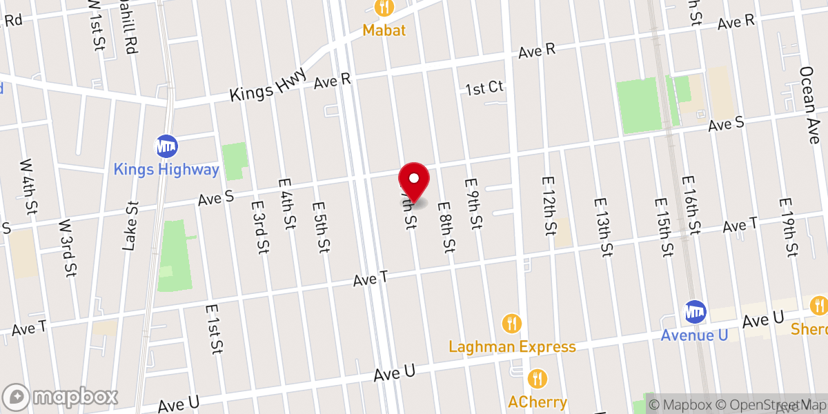 Map showing location of Peer Hatorah
