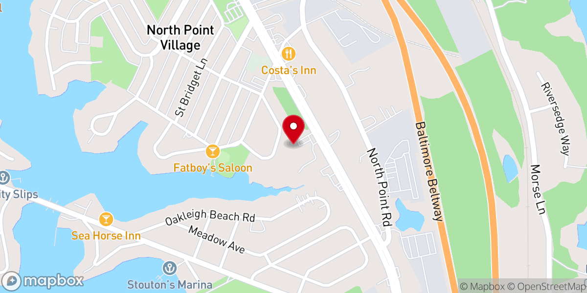 Map showing location of Creekside Community Church