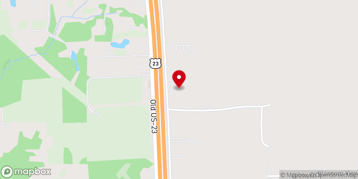 Map showing location of Benchmark Church