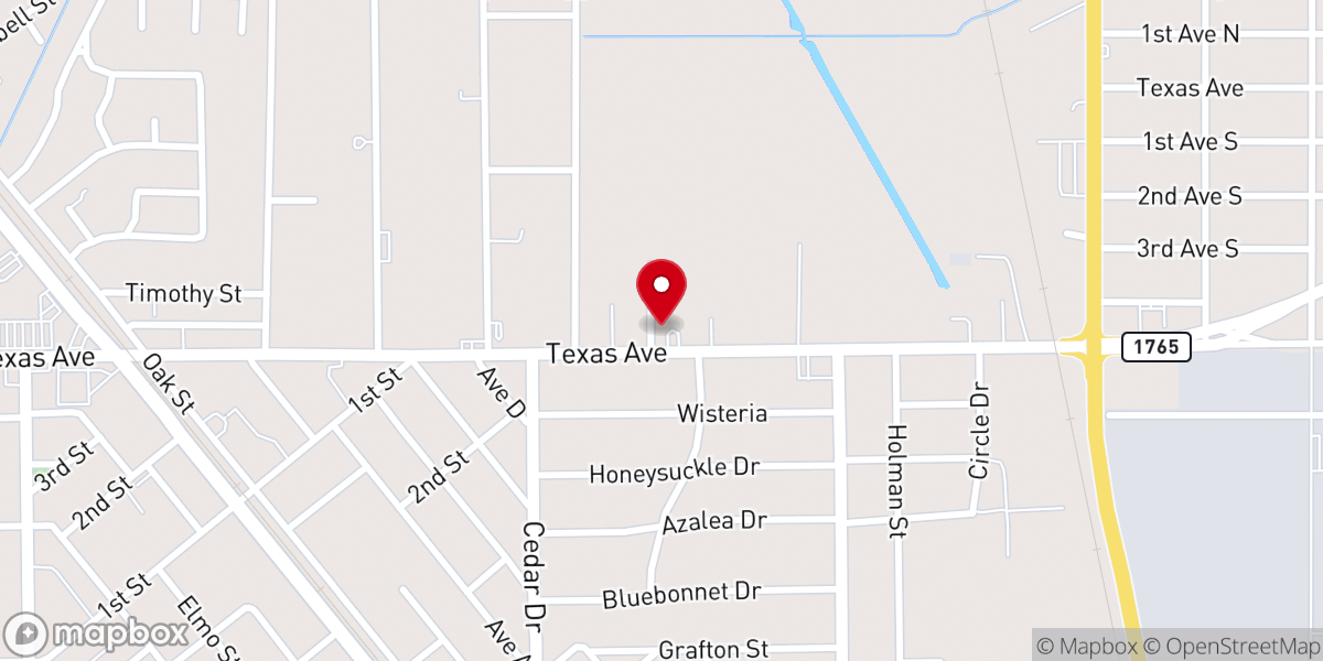Map showing location of Truth Missionary Baptist Church