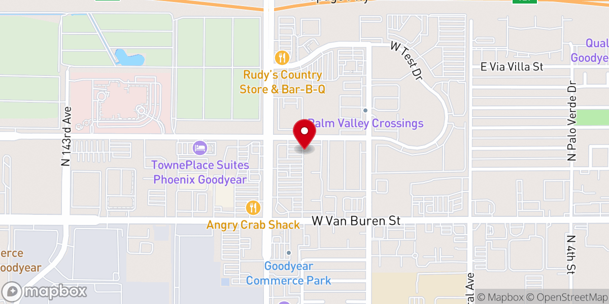 Map showing location of Pisteos International Church