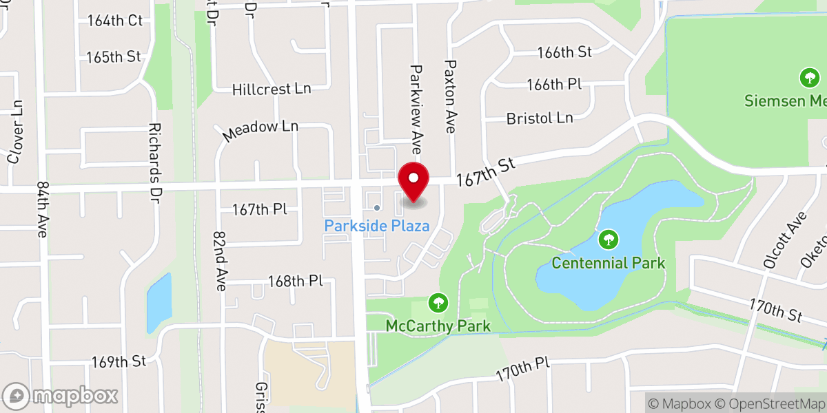 Map showing location of Stewart Ridge Church