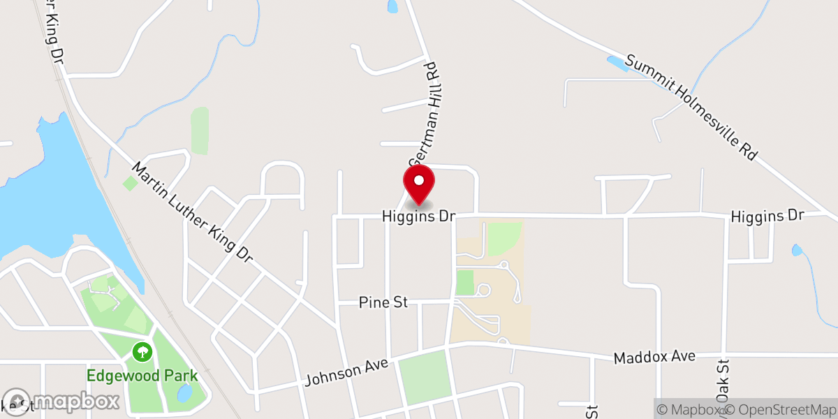Map showing location of Sherwood Seventh-day Adventist Church