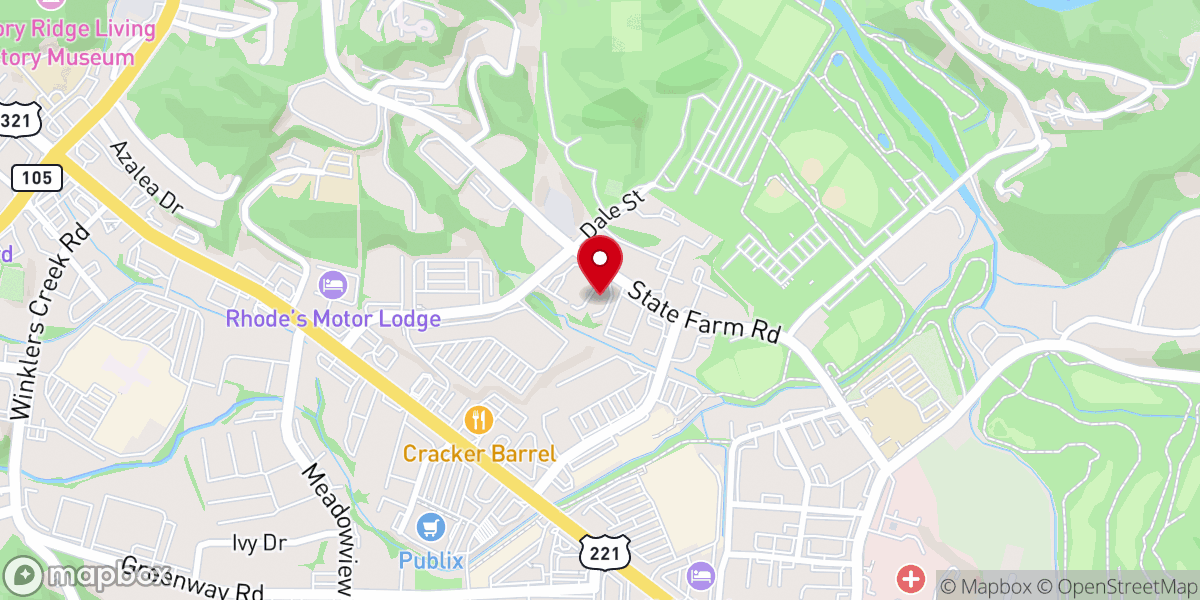 Map showing location of Regeneration Church