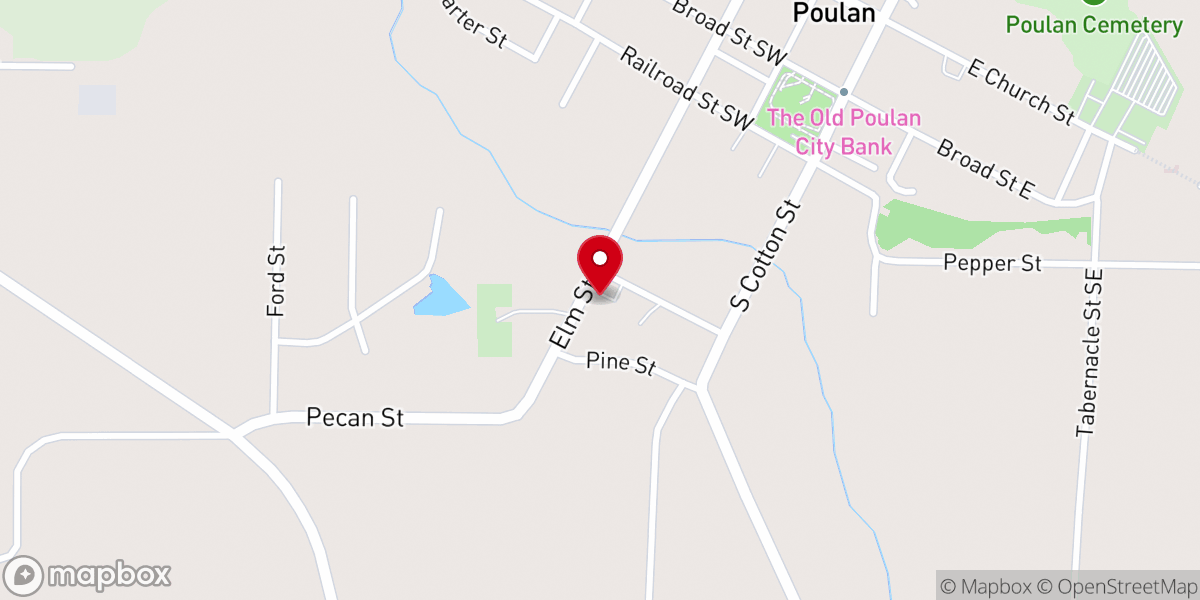 Map showing location of Pentecostal Full Gospel