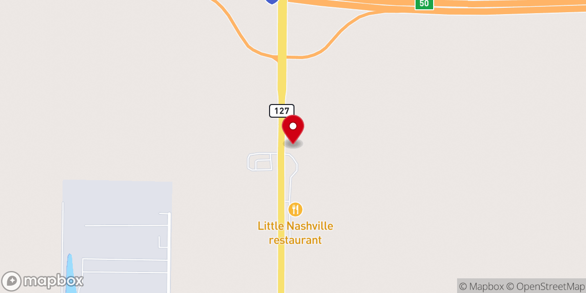 Map showing location of The Traveler’s Chapel
