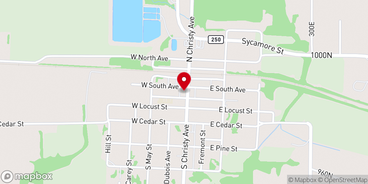 Map showing location of Lawrence County Wre Inc