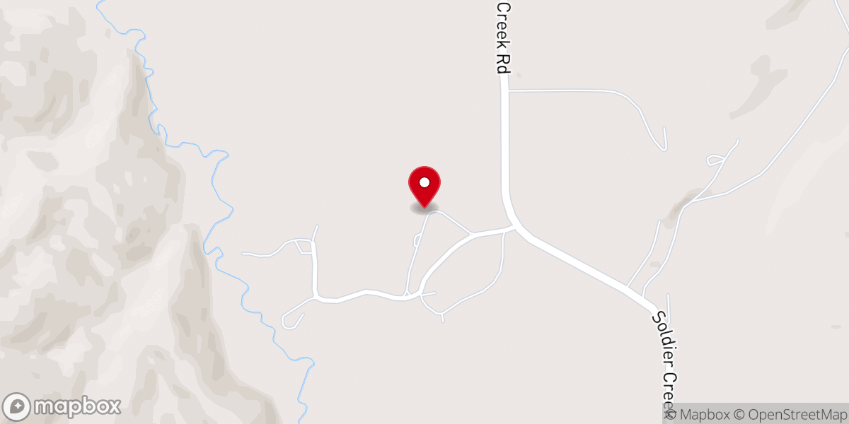 Map showing location of Intermountain Christian Camp