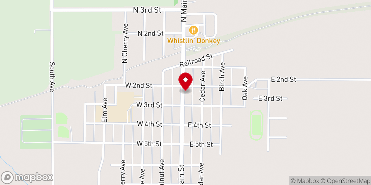 Map showing location of Victory Promise Chapel