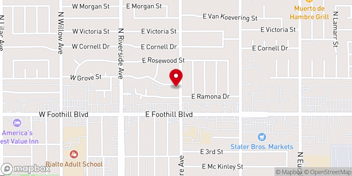 Map showing location of Valley Fellowship Seventh-day Adventist Church