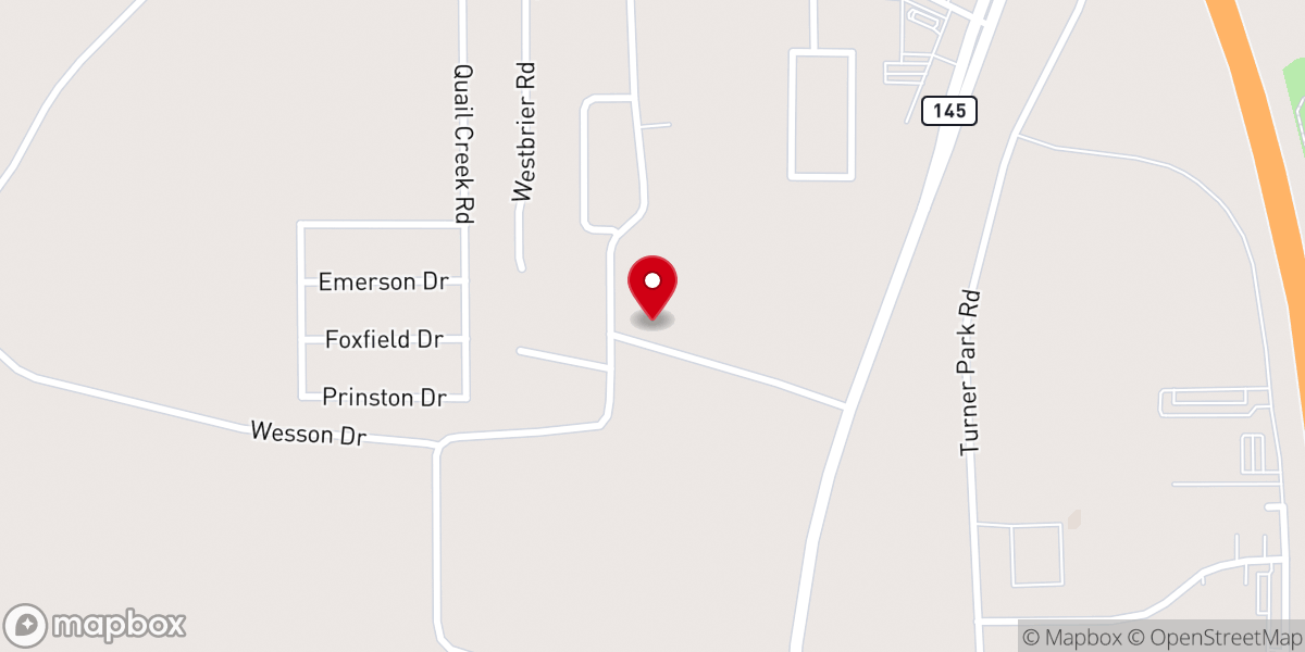 Map showing location of Northstar Church