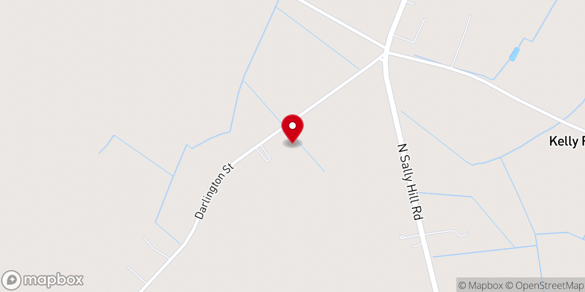 Map showing location of Timmonsville Church of Christ