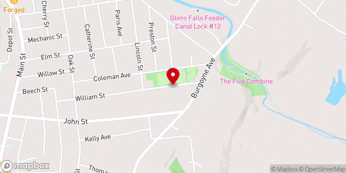 Map showing location of Goodell Guy G
