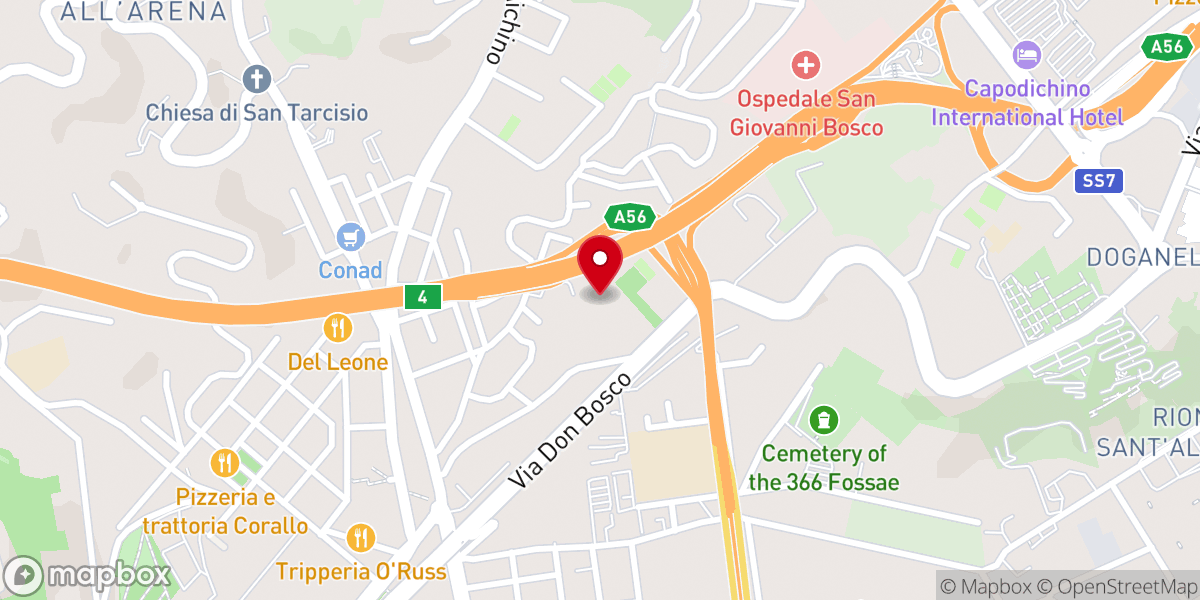 Map showing location of Hillsong Naples