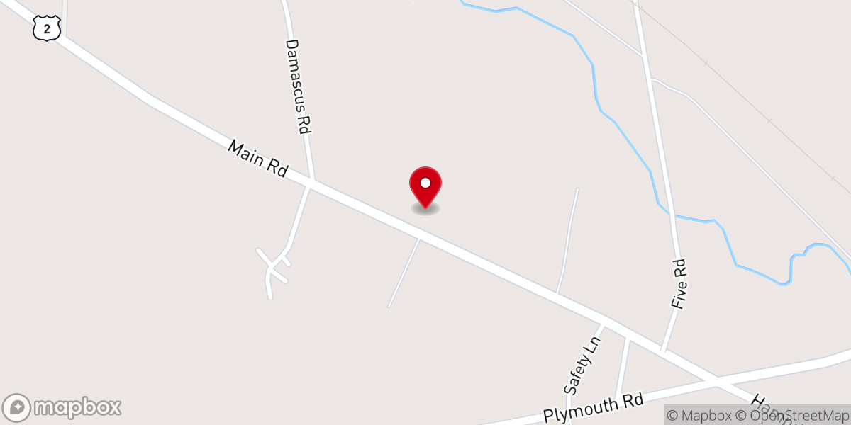 Map showing location of Carmel Full Gospel Church of Restoration
