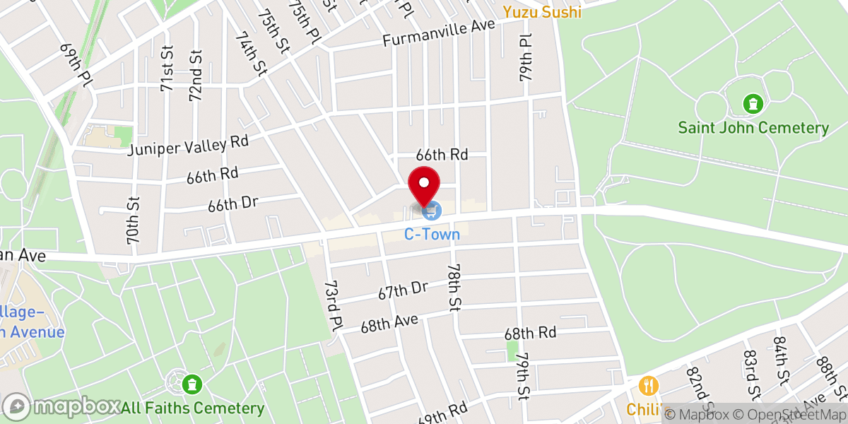 Map showing location of Community United Methodist Church