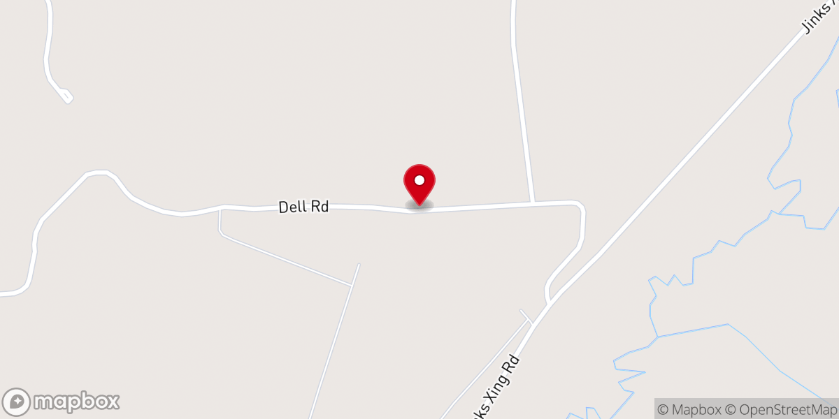 Map showing location of Mount Moriah Church