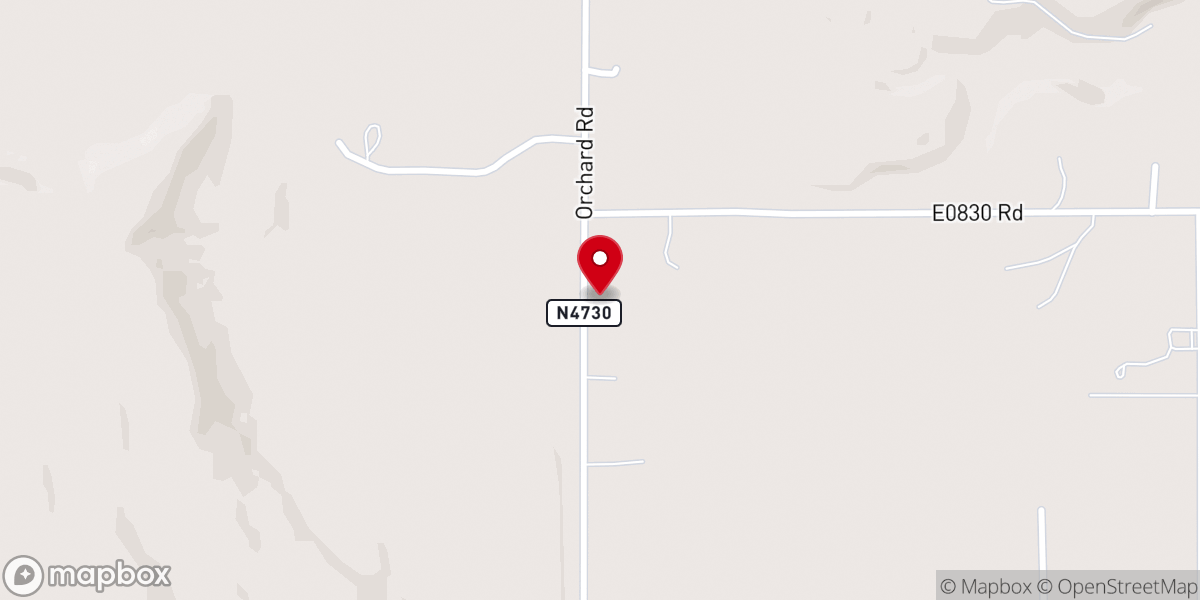 Map showing location of New Life Church