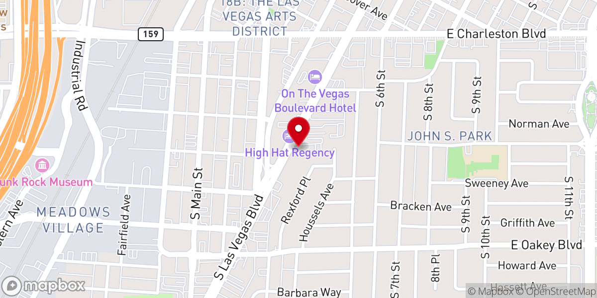 Map showing location of Shalimar Wedding Chapel