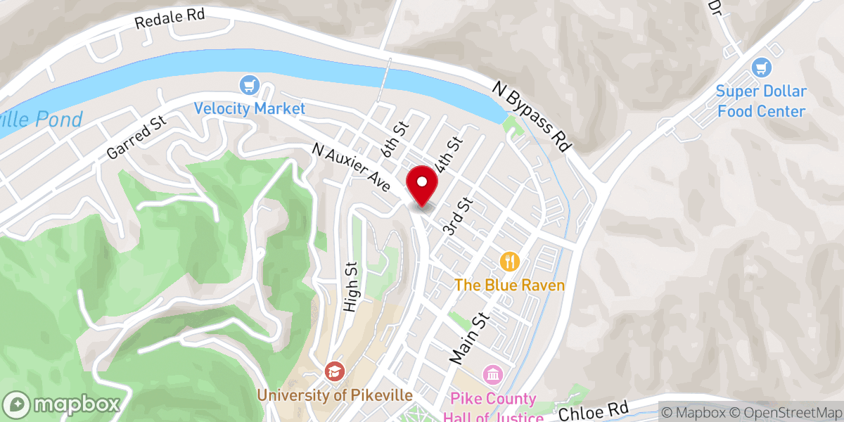 Map showing location of Family Covenant Church