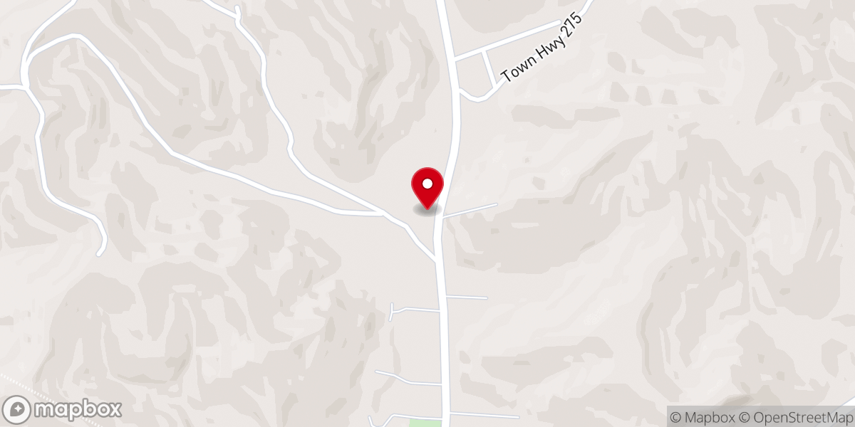 Map showing location of McKinley Chapel