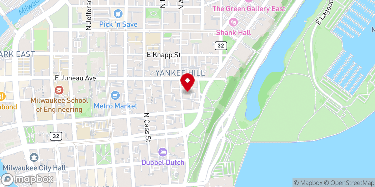 Map showing location of Immanuel Presbyterian Church